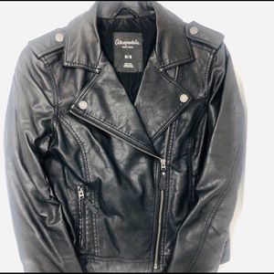 Faux Leather Jacket